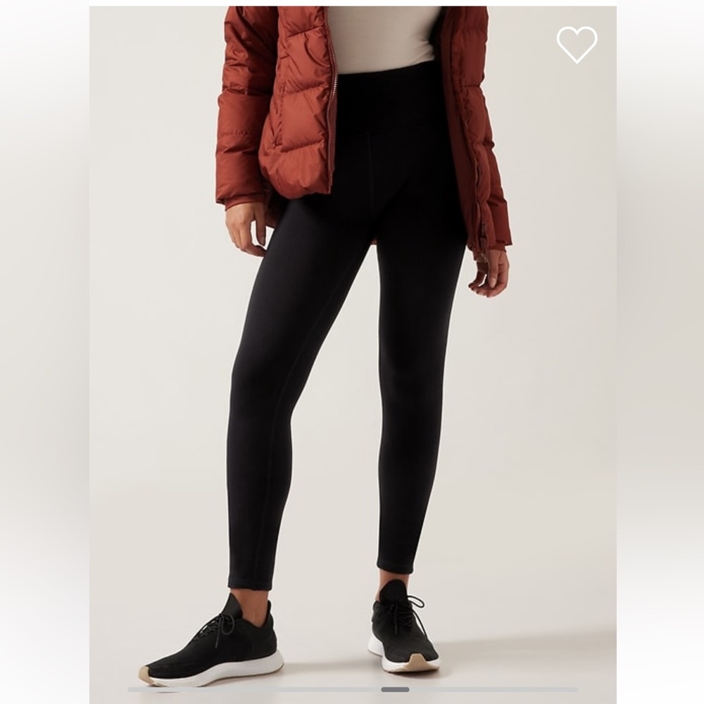 Athleta Altitude Tight in Polartec Power Stretch // Black - Picture 1 of 16